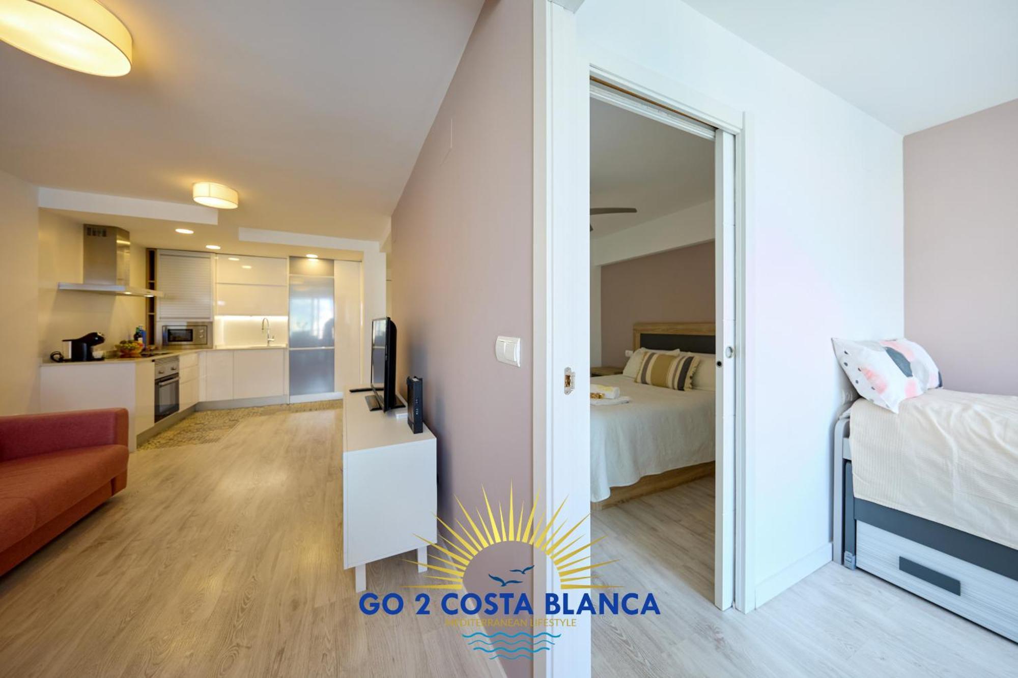 Doro Seaview Apartment Бенидорм Экстерьер фото