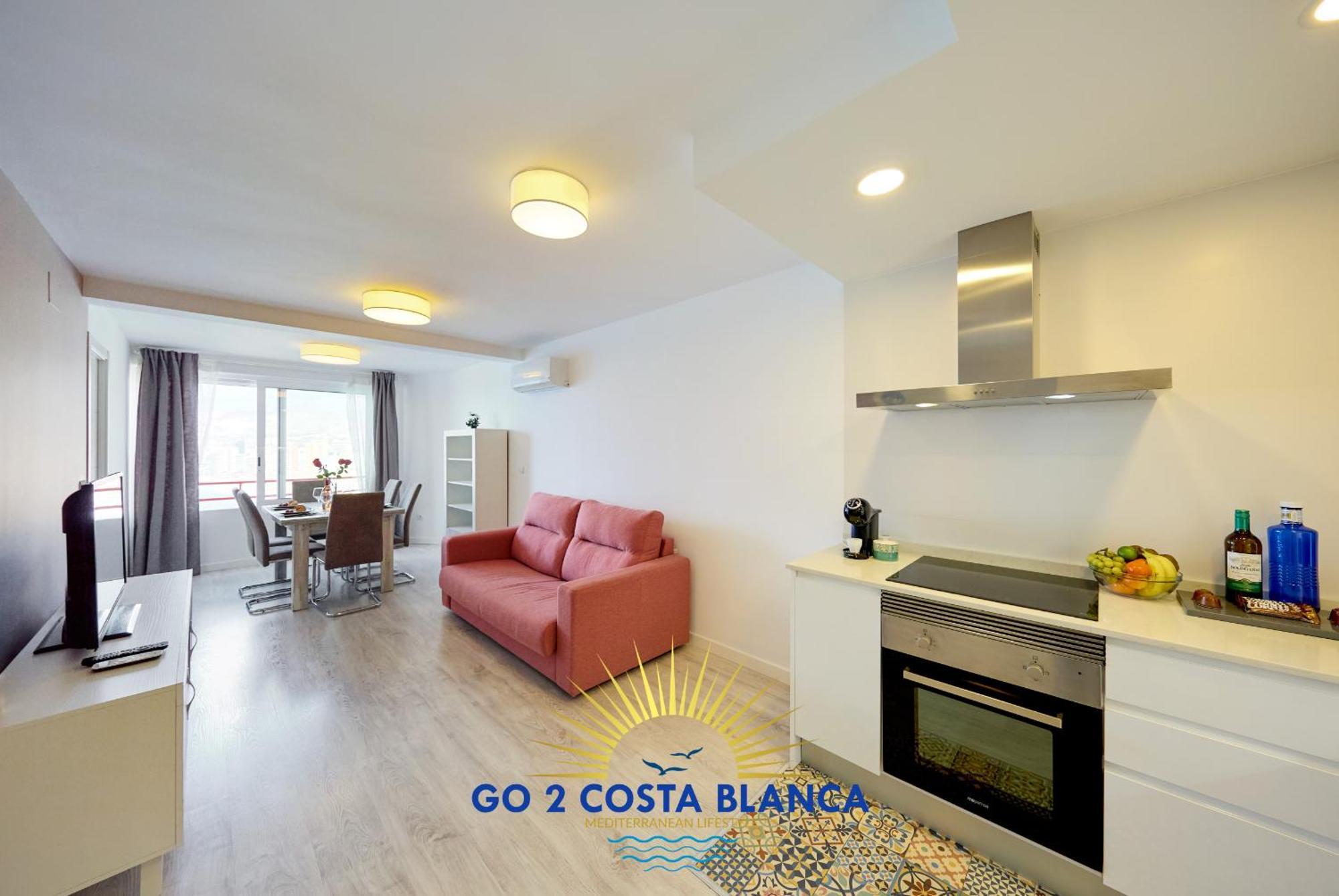 Doro Seaview Apartment Бенидорм Экстерьер фото