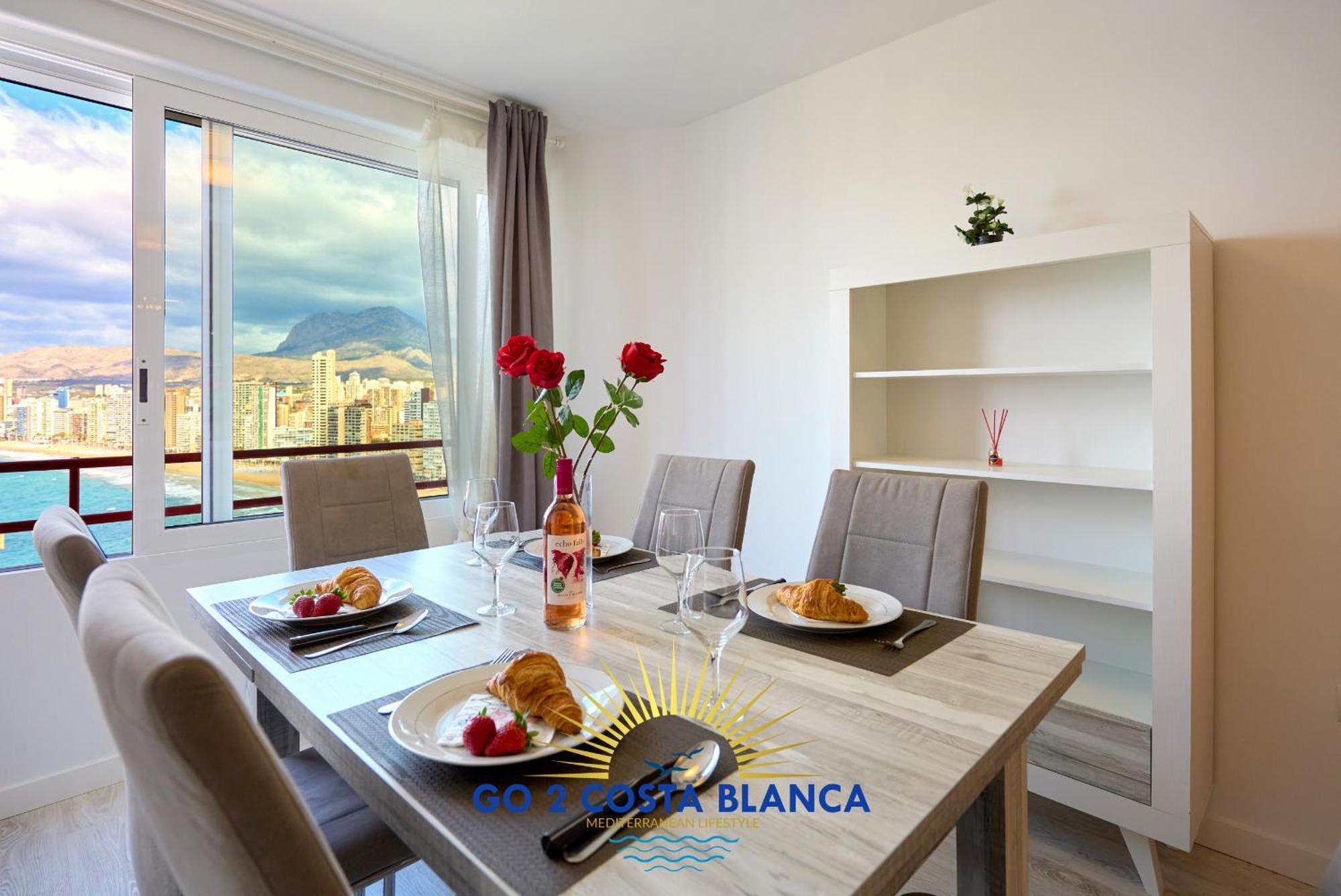 Doro Seaview Apartment Бенидорм Экстерьер фото