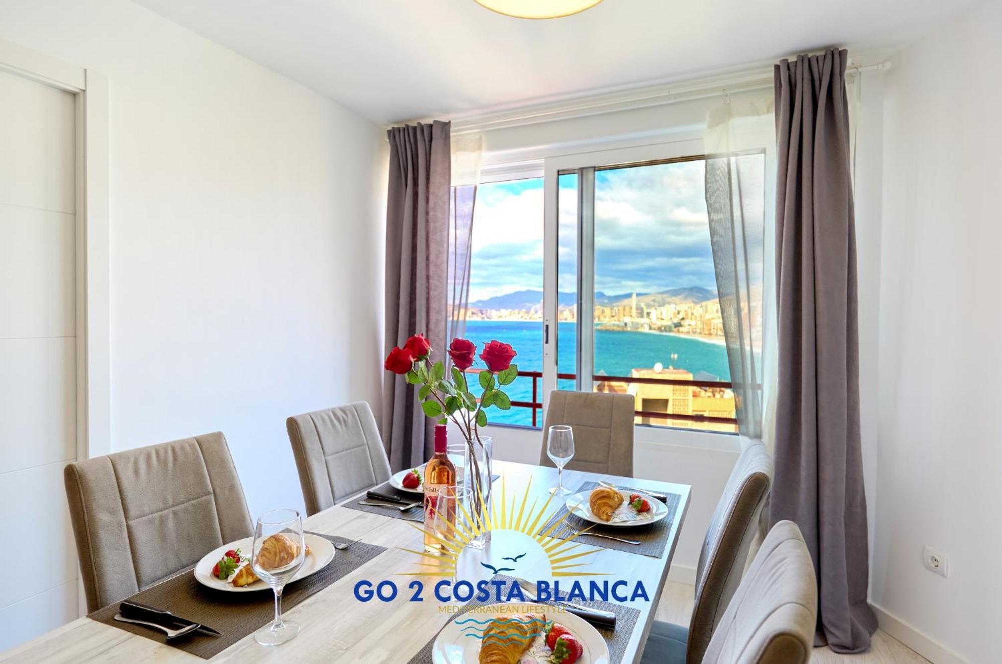 Doro Seaview Apartment Бенидорм Экстерьер фото