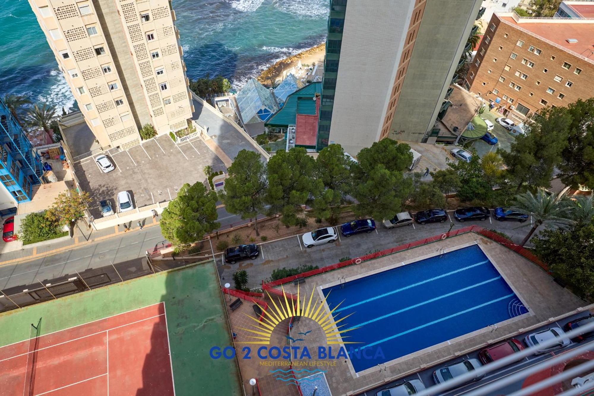 Doro Seaview Apartment Бенидорм Экстерьер фото